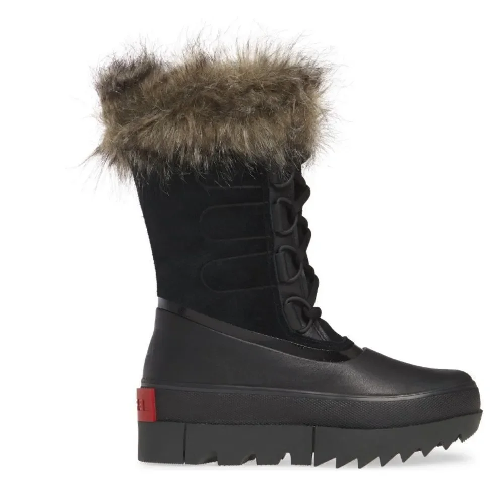 SOREL JOAN of Arctic Next‎ Faux Fur Waterproof Snow Boot, Black, Size 9.5, NWT